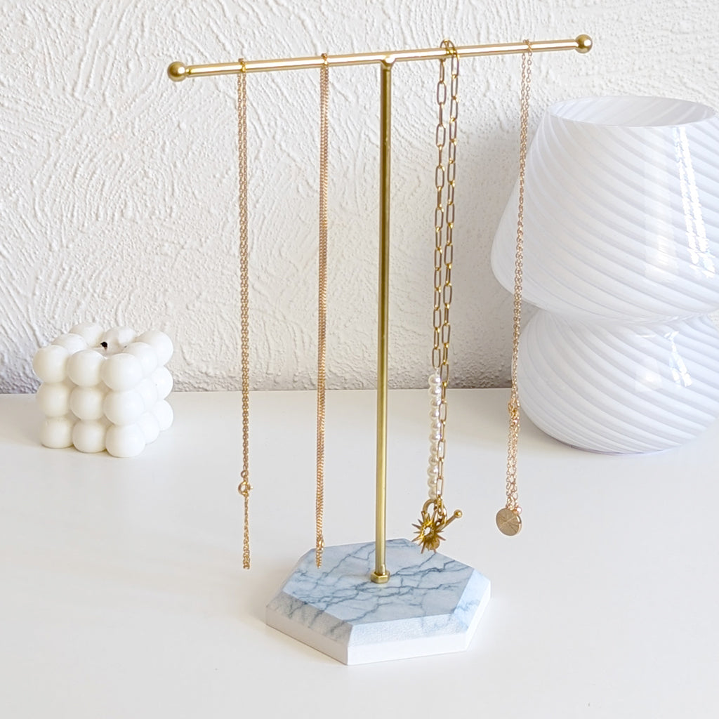 Porte-bijoux motif marbre