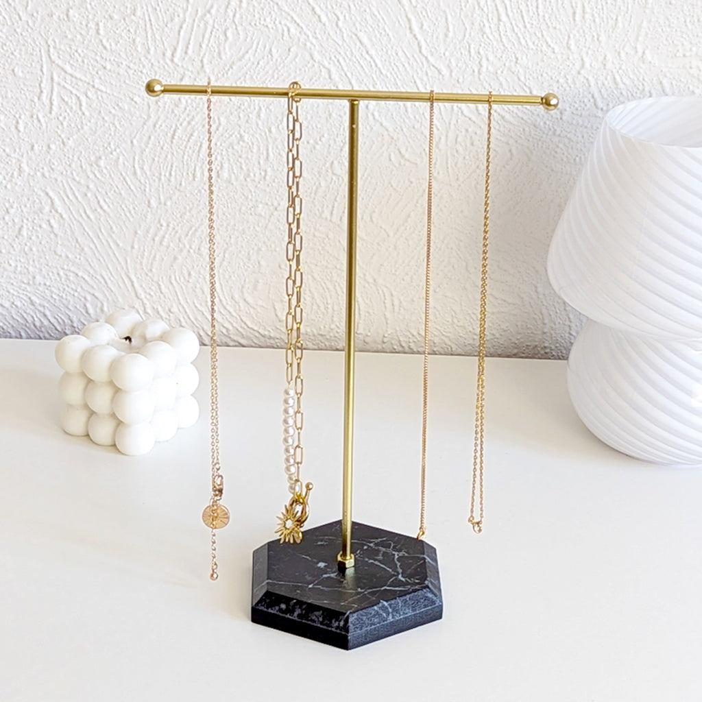 Porte-bijoux motif marbre