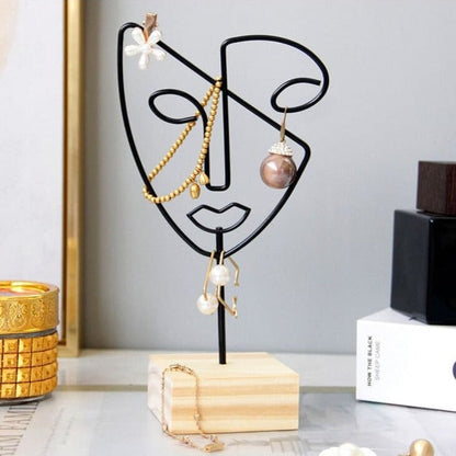 Porte-bijoux femme abstrait