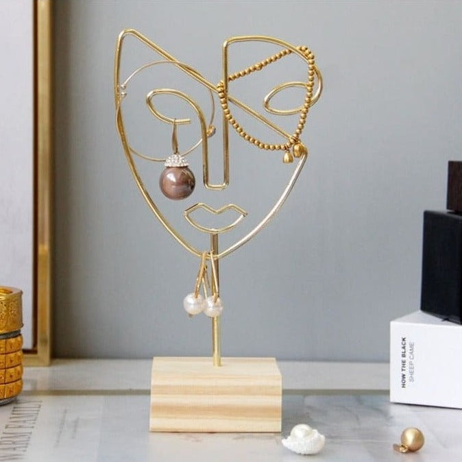 Porte-bijoux femme abstrait