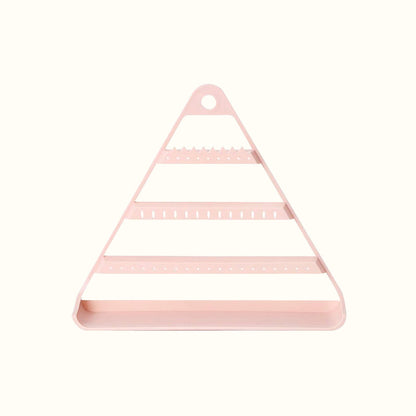 Porte-boucles d’oreilles pyramide mural