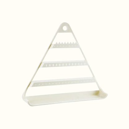 Porte-boucles d’oreilles pyramide mural