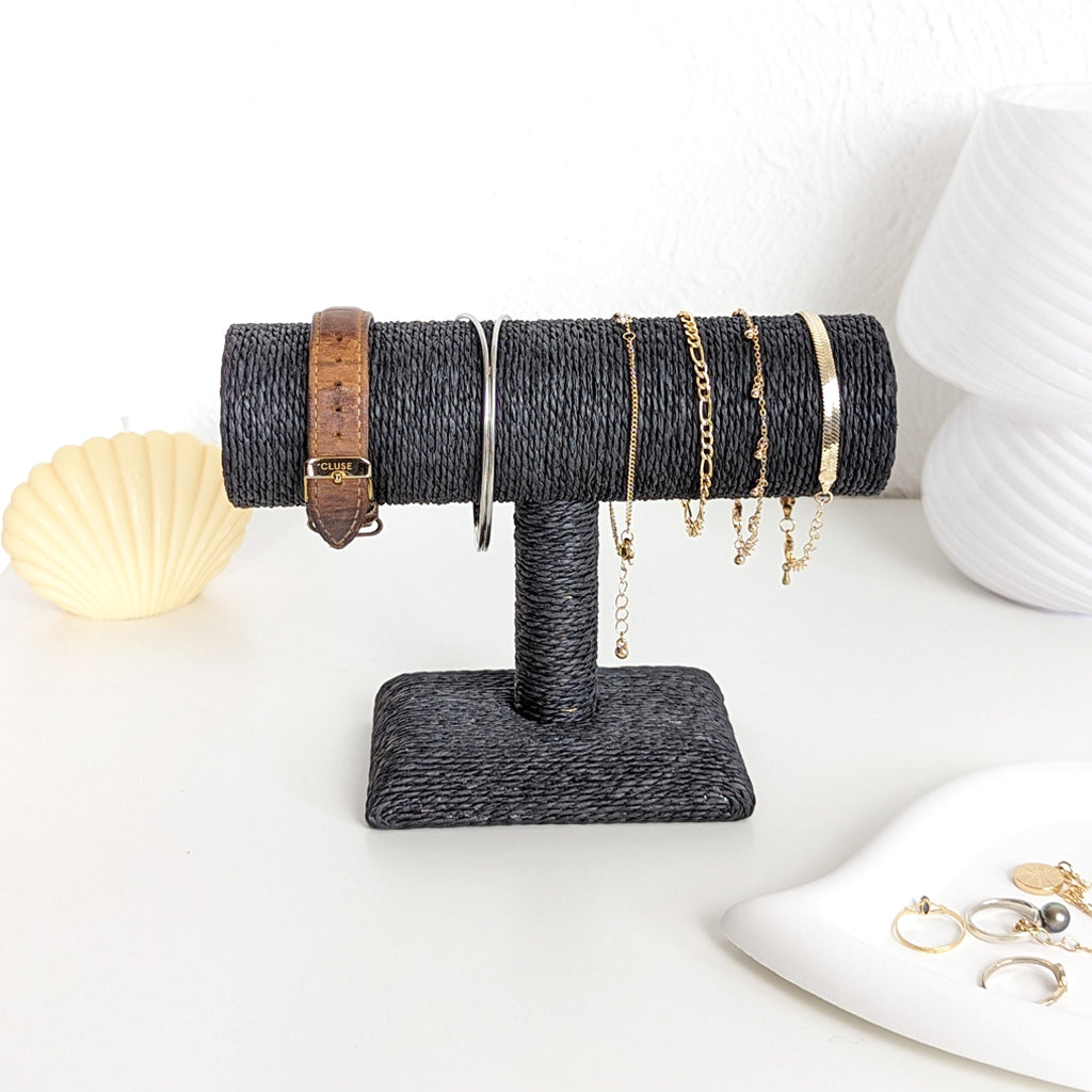 Présentoir à bracelets et montres en cordage