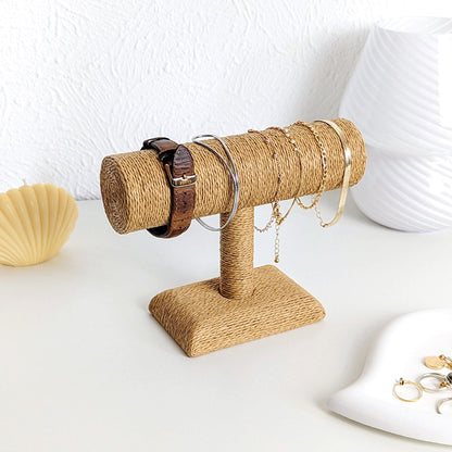 Présentoir à bracelets et montres en cordage