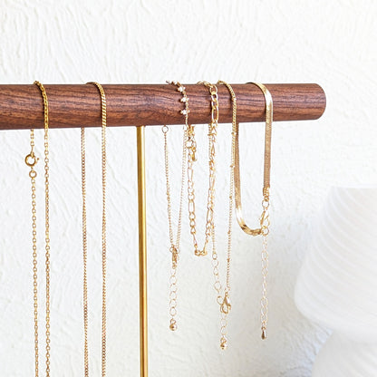 Présentoir colliers et bracelets en bois