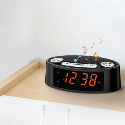 Radio réveil connecté heure