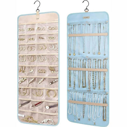 Rangement pour bijoux mural cintre