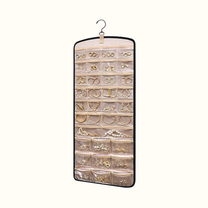 Rangement pour bijoux mural cintre