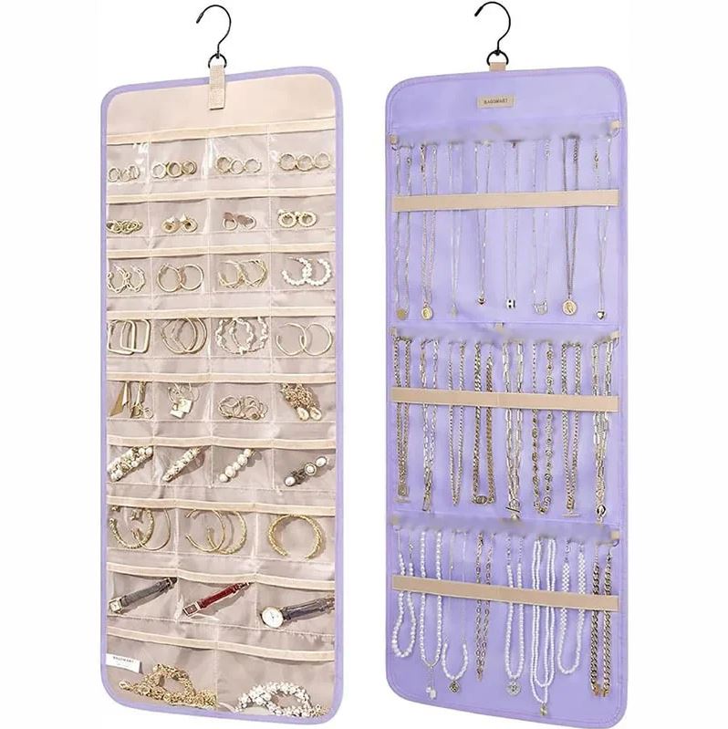 Rangement pour bijoux mural cintre