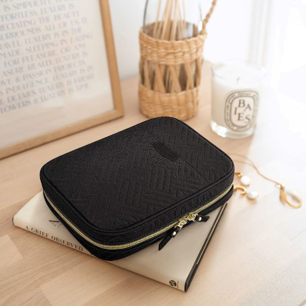 Sacoche de rangement pour bijoux en tissus