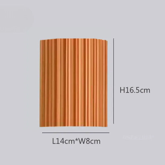 Applique Murale Design Moderne – Lampe à Abat-jour Froncé