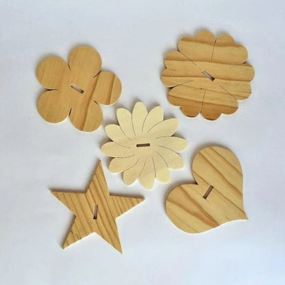 Arbre à bijoux hellébore en bois