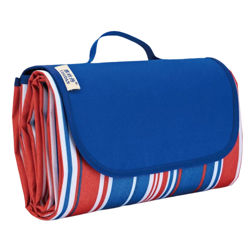 nappe pique nique bleu