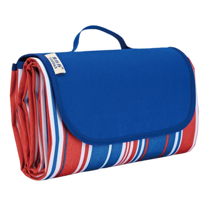 nappe pique nique bleu