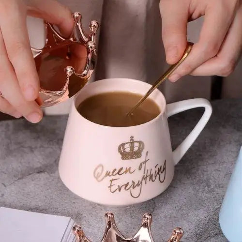 Tasse avec Couvercle Couronne