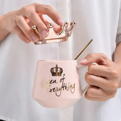 Tasse avec Couvercle Couronne