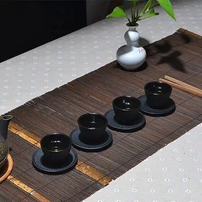 Tasse en Fonte Noire