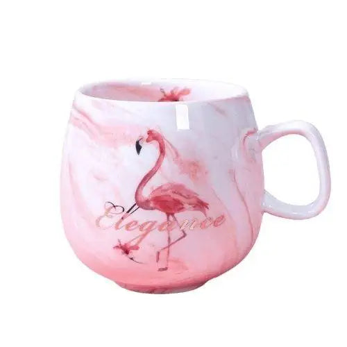 Tasse Flamant Rose de Couleur
