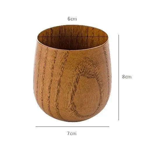 Tasse Japonaise en Bois (Lot de 2)