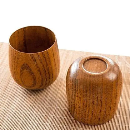 Tasse Japonaise en Bois (Lot de 2)