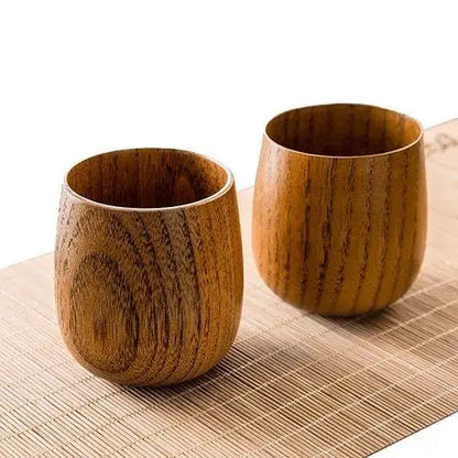 Tasse Japonaise en Bois (Lot de 2)