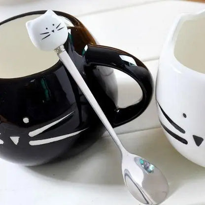 Tasse Moustache Chat