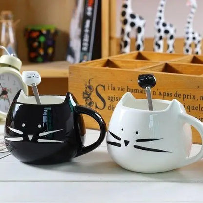 Tasse Moustache Chat