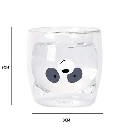 Tasse Panda à double paroi