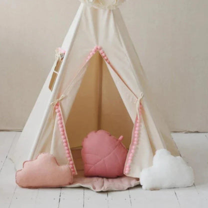 Tente Tipi « Fluffy Pompons »