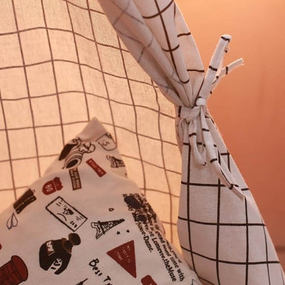 Tente Tipi Enfant à Carreaux