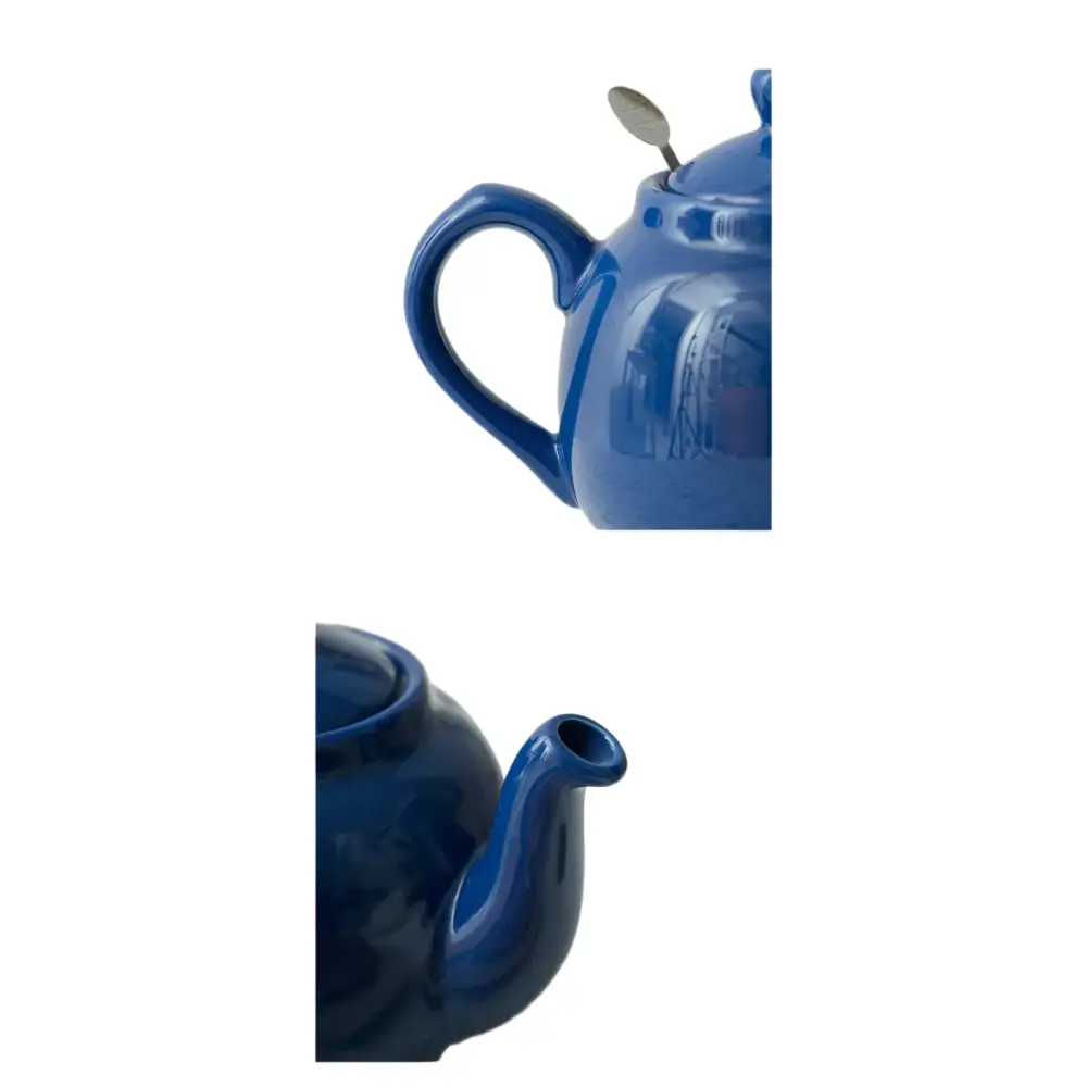 Théière Bleue en Céramique