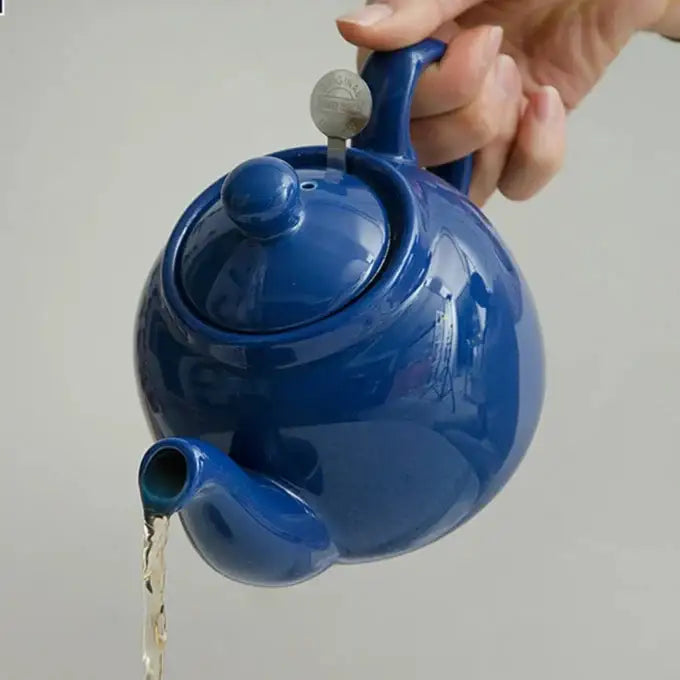 Théière Bleue en Céramique - 800ml