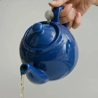 Théière Bleue en Céramique - 800ml