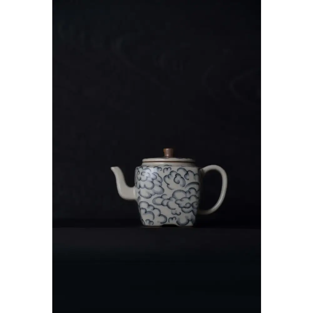 Théière carrée en porcelaine