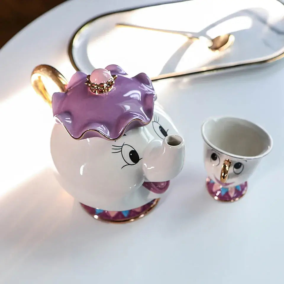 Théière Céramique Fantaisie｜Éléphant Magique