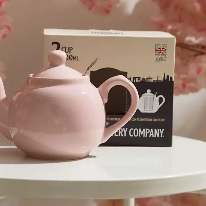 Théière Céramique Rose