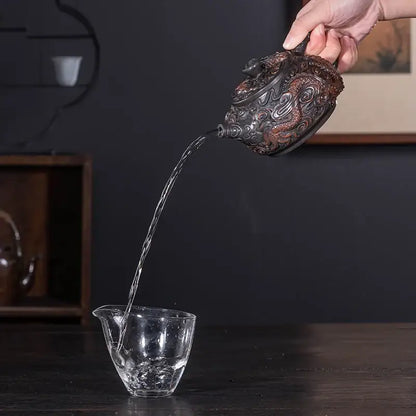 Théière Céramique Vintage Dragon