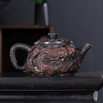 Théière Céramique Vintage Dragon