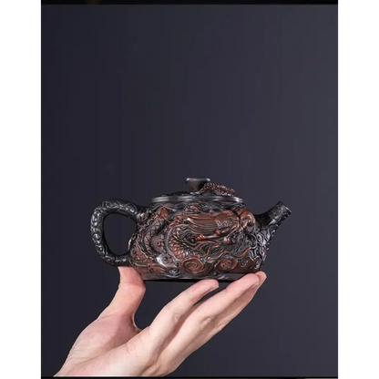 Théière Céramique Vintage Dragon