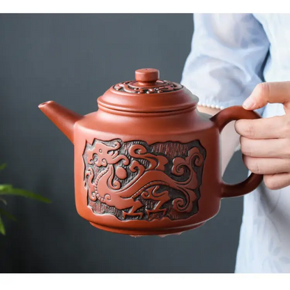 Théière Contemporaine Céramique - Rouge