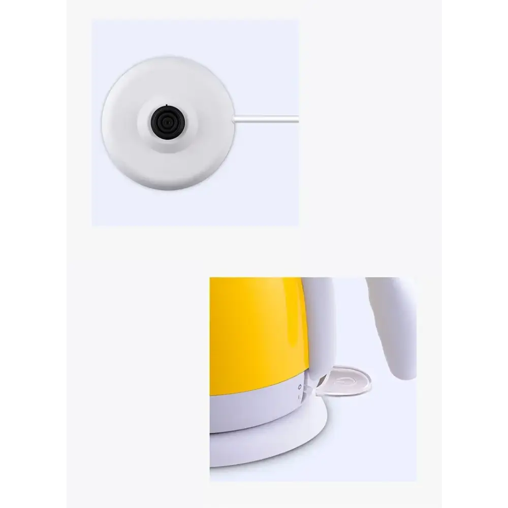 Théière électrique Jaune