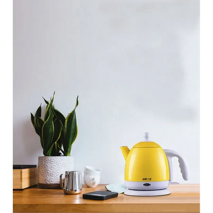 Théière électrique Jaune