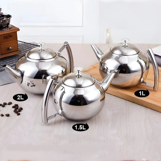 Théière en Acier Inoxydable Grand format