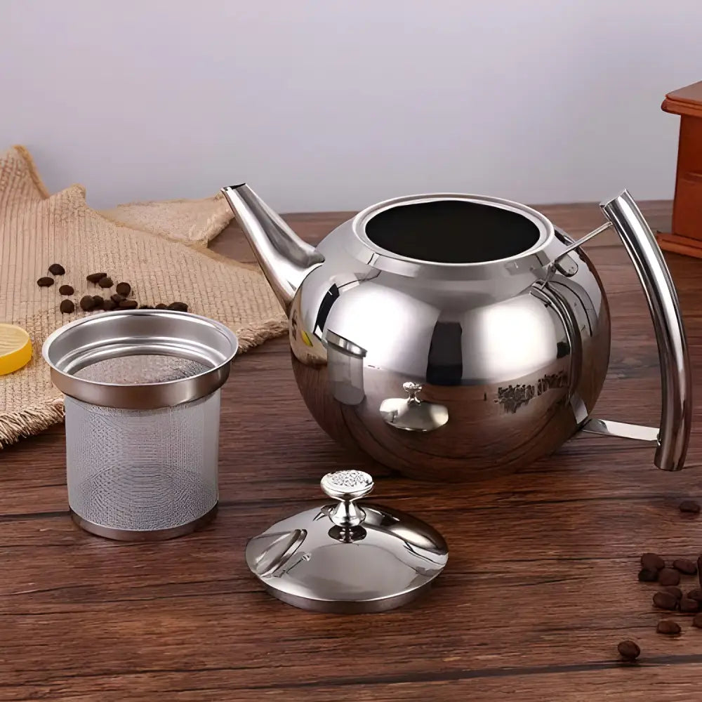 Théière en Acier Inoxydable Grand format