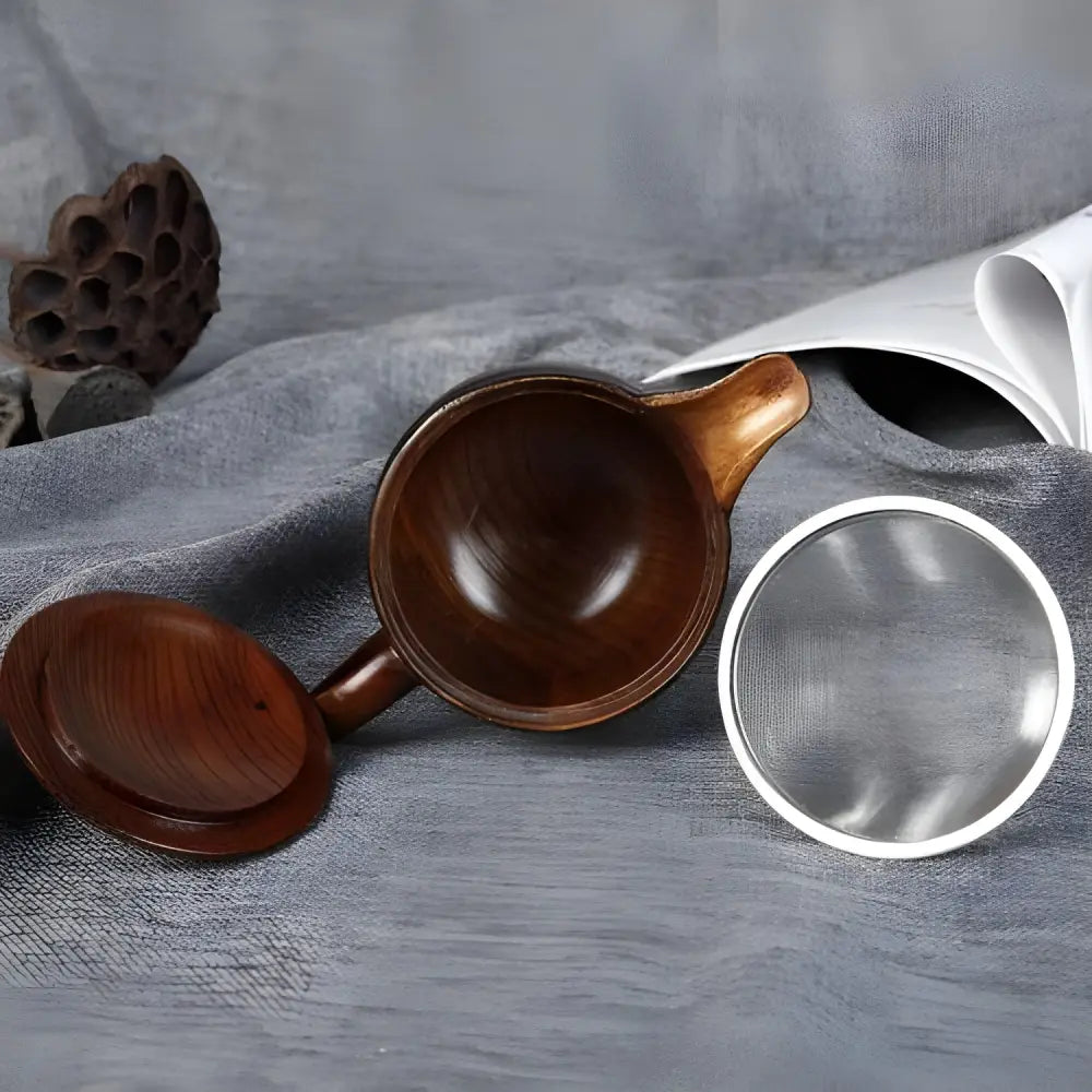 Théière en Bois de Jujube écologique