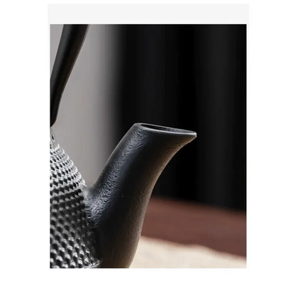 Théière en Fonte à Induction Style Granulé