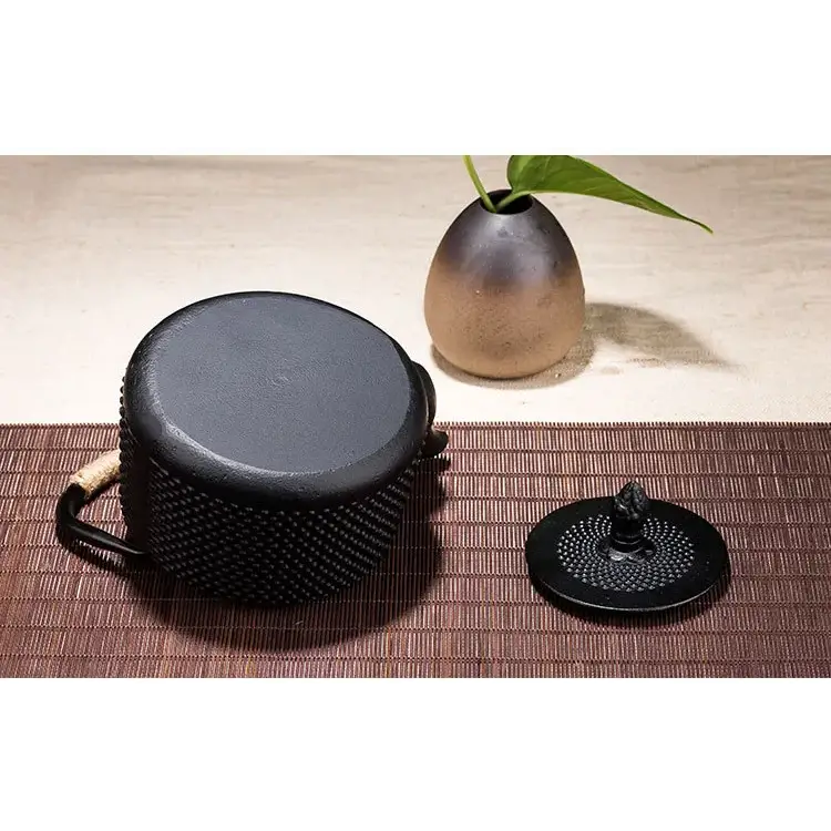 Théière en fonte Cercle émaillé