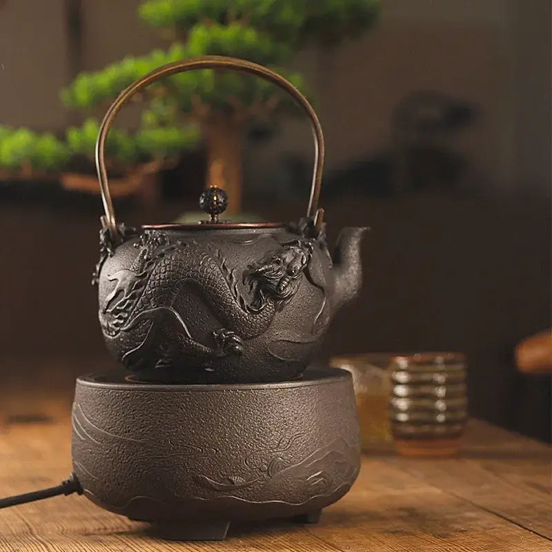 Théière en Fonte Dragon (1.2L)