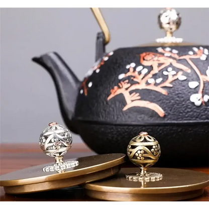 Théière en fonte induction Vintage