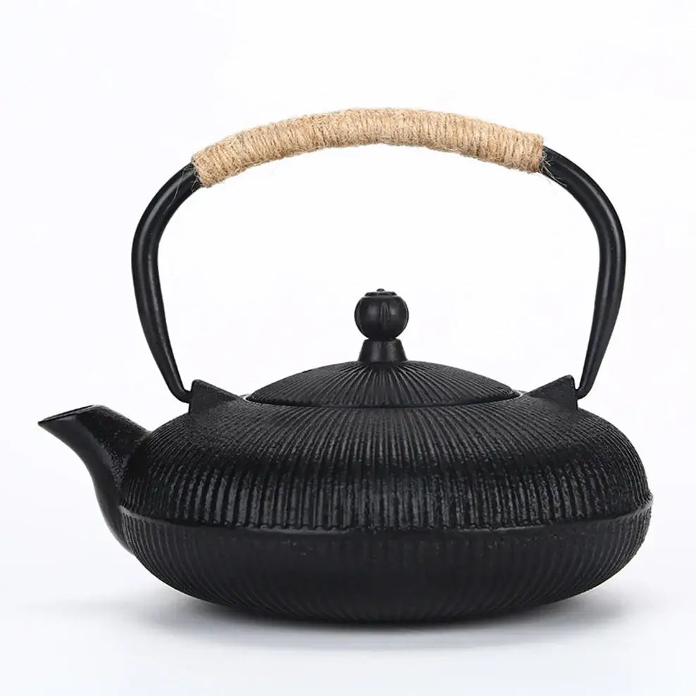 Théière en Fonte Plate
